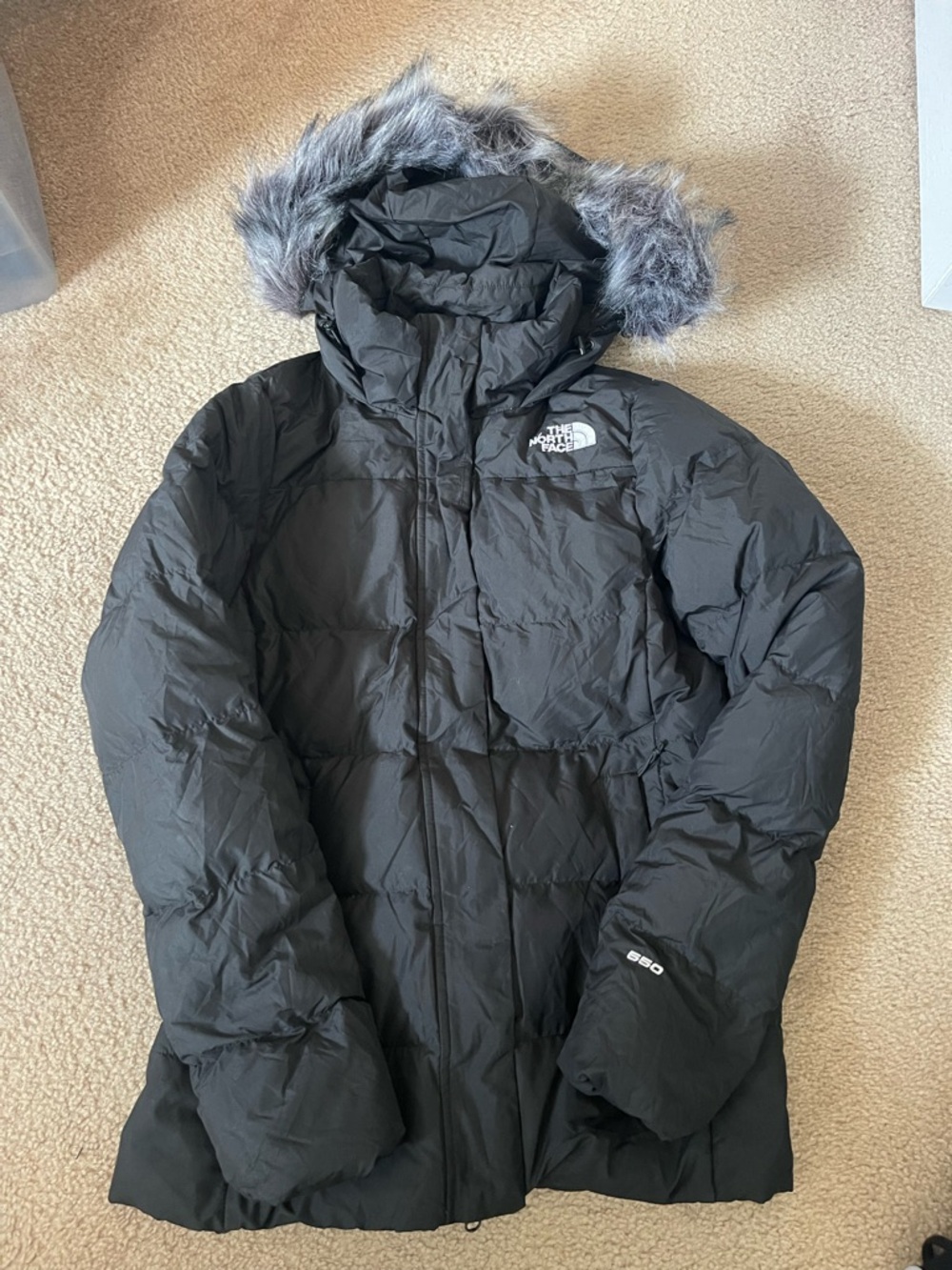 North Face Gotham coat size M down filled
